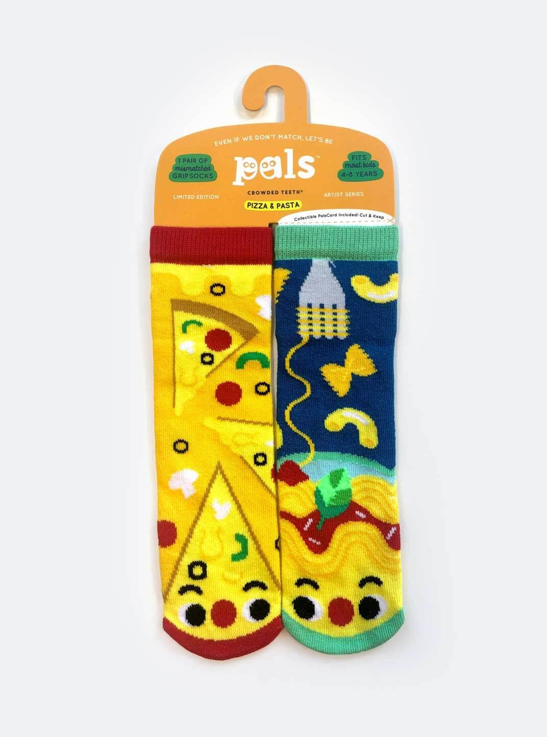 Pizza and Pasta Pals socks