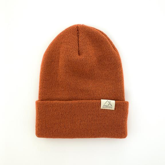 Rust Knitted Beanie