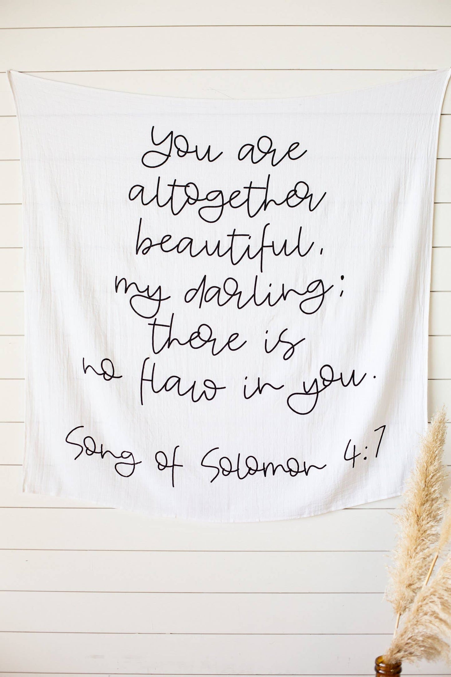 Song of Solomon 4:7 swaddle