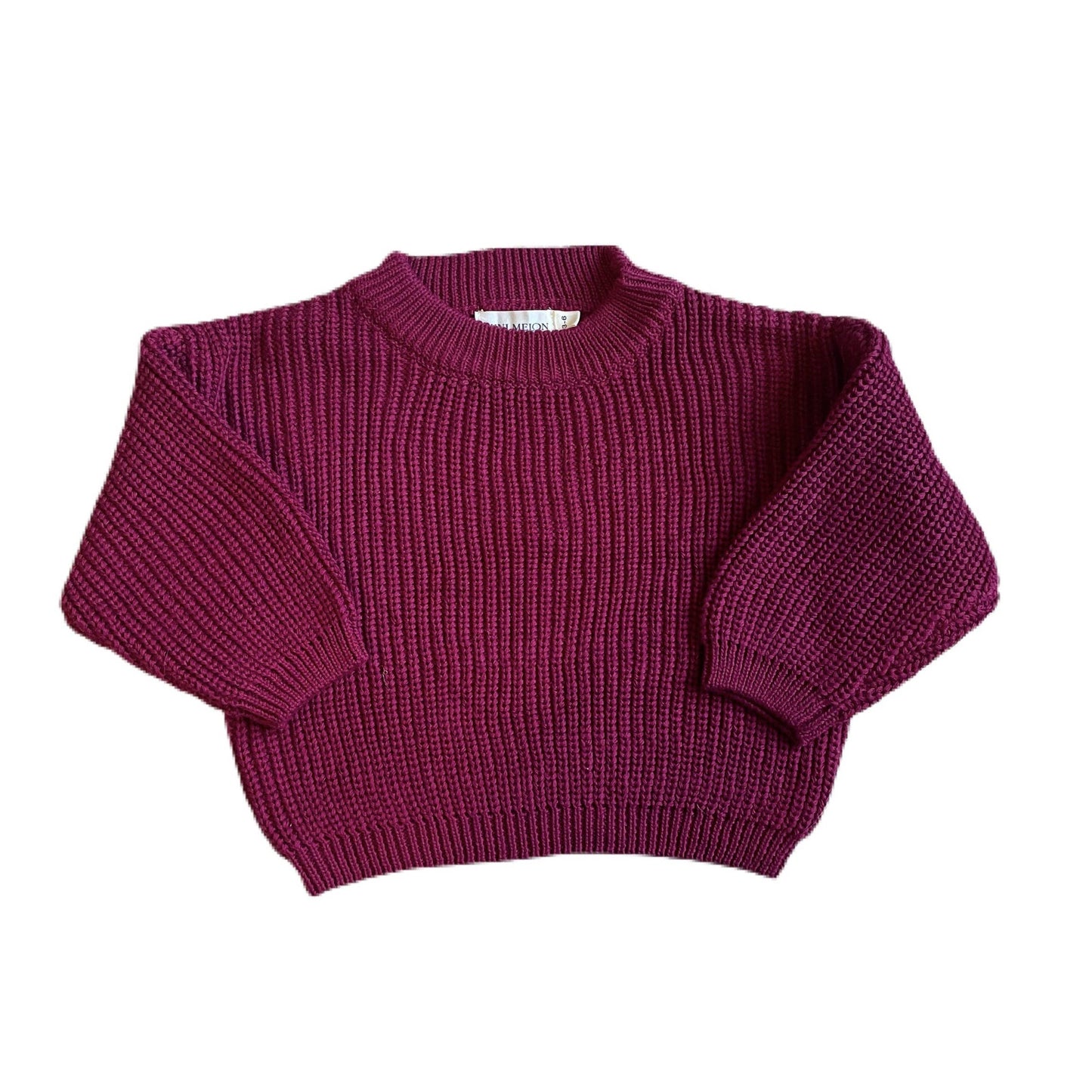 Pomegranate Oversized Sweater