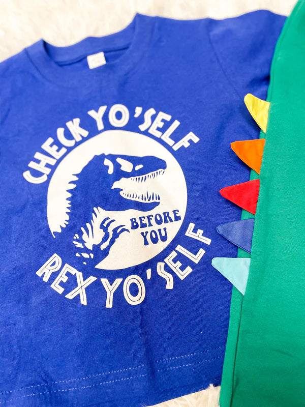 Check Yo' Self tee