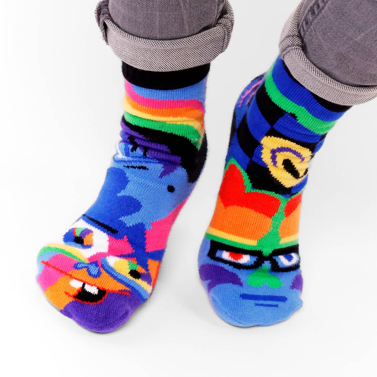 Silly and Serious Pals Socks