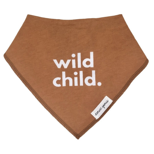 Wild Child bandana bib