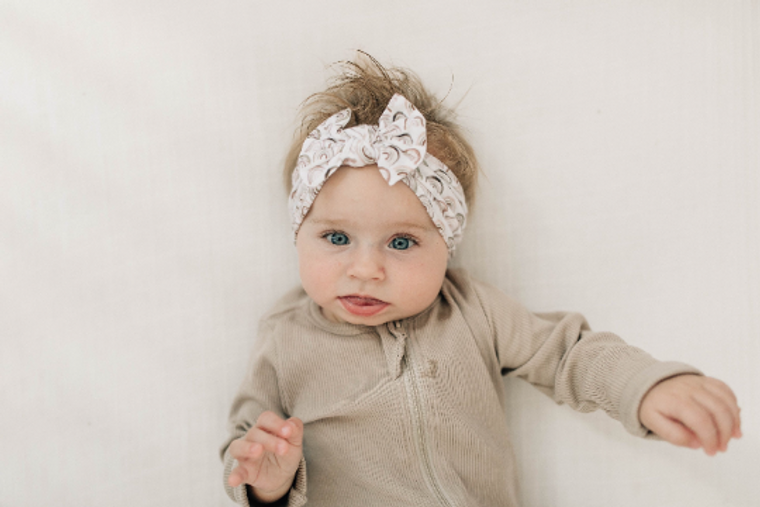 Neutral Rainbow headband