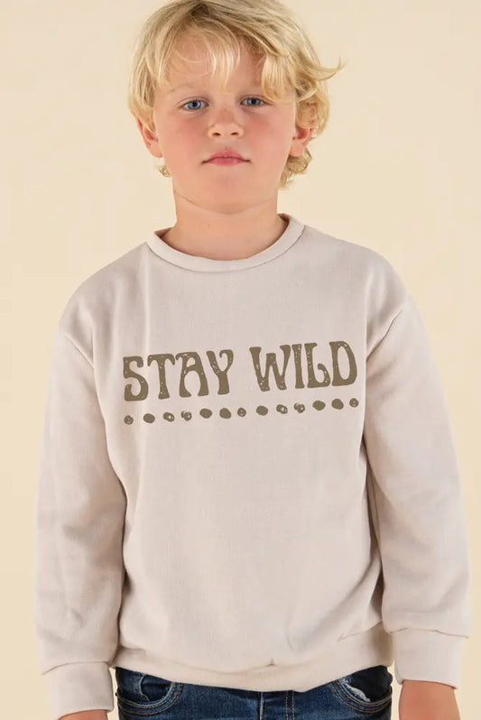 Stay Wild crewneck